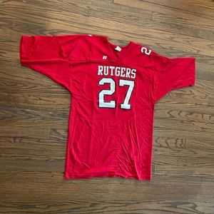 Rutgers University Scarlett Knights NCAA College Football Jersey #27 XL